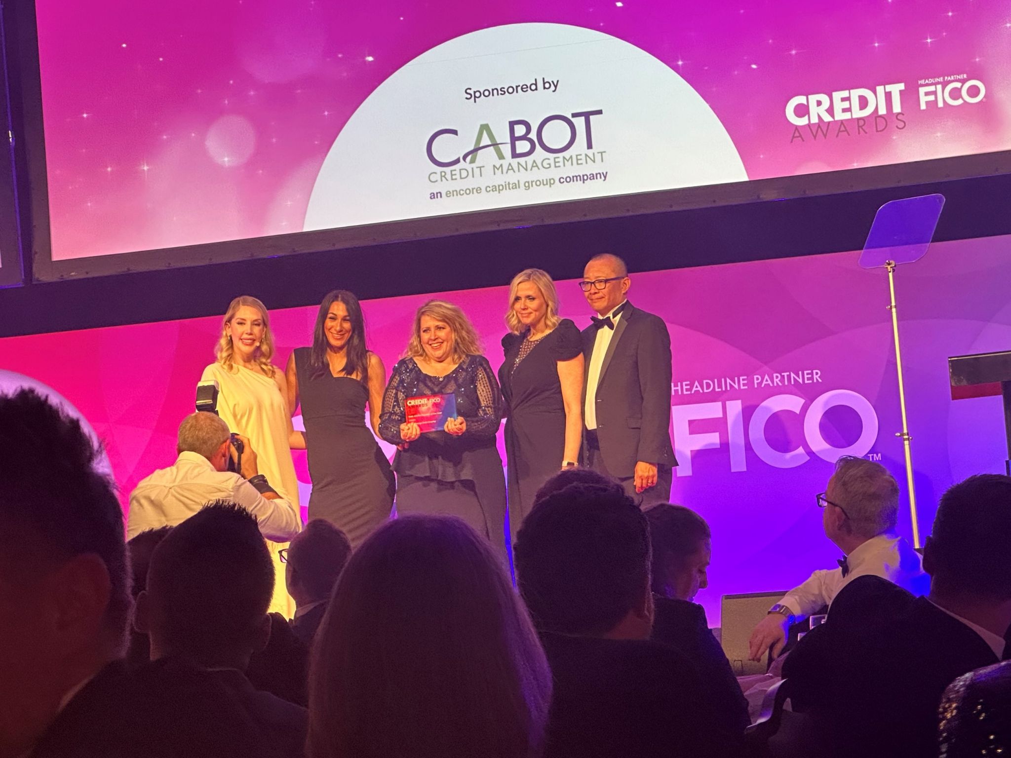 Cabot Financial and MCS recognised at Credit Awards