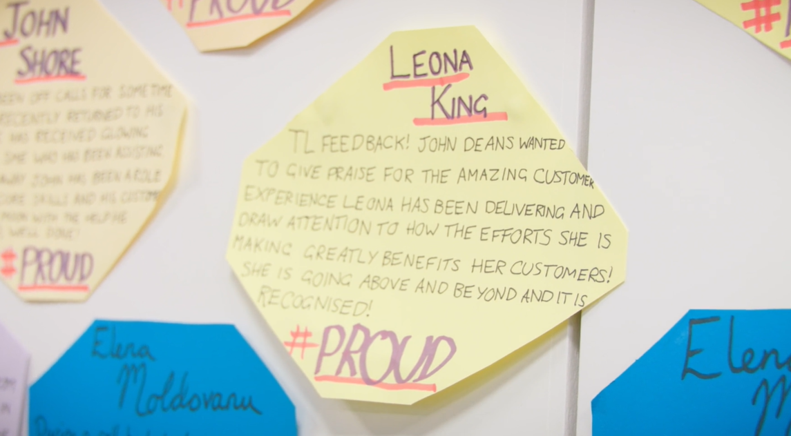 Wescot Customer Wall